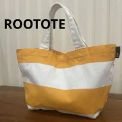 美品　ルートート　ボーダートートバッグ　匿名配送のサムネイル