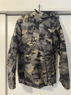 迷彩フード付きスノーボードウェア