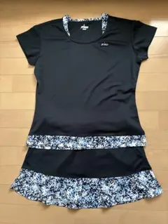 Prince テニスウェア Mサイズ ブラック/ブルー