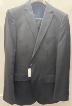 ロロピアーナ Super130's(通年用) ブラックスーツ 新品タグ付き