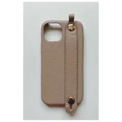 PUレザー ベルト付き iPhoneケース13mini