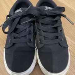 CONVERSE skateboardingブラック スニーカー　18cm