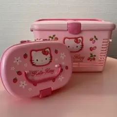 ハローキティ ピンク ショッピングバスケット アベイル 買い物カゴ