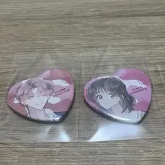 多聞くん今どっち 白泉社カフェ ハート缶バッジ 多聞くん うたげ①のサムネイル