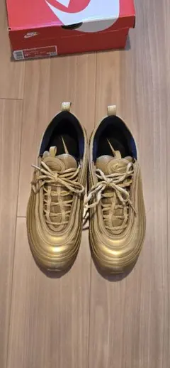 AIR MAX 97 QS　メタリックゴールド