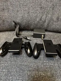 Nintendo Switch コントローラー充電スタンド 2つ&充電器
