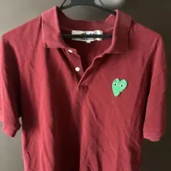 PLAY COMME des GARCONS ポロシャツ レッド Lのサムネイル