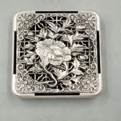 Ink box, ink box, incense burner, Bunbo Four Treasures, copperware, ornaments, crafts, works of art