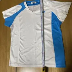 YONEX バドミントンウェア L ホワイト/ブルー
