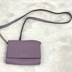 kate spade new york ショルダーバッグ　パープル　　ポシェットのサムネイル