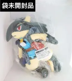 ポケモンセンター　ルカリオ ぬいぐるみ ハロウィン ぬいぐるみ ハロウィン 仮装 ルカリオ タグ付き ハロウィン