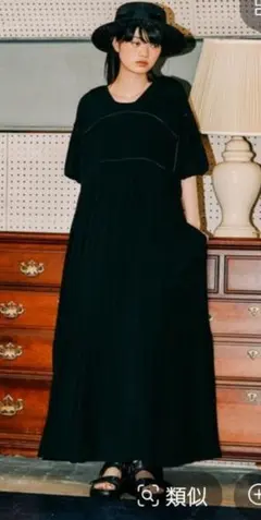 2WAYマキシプリントワンピース