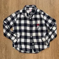 【美品】ミニーちゃん 長袖Tシャツ 110cm