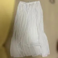 【最終値下げ】LOWRYSFARM アイボリー プリーツスカート