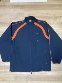 Nike ジャージ L ネイビー/オレンジ