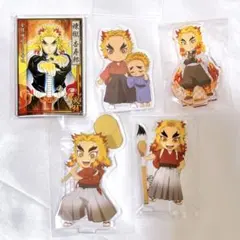 鬼滅の刃 煉獄杏寿郎 原画展 アクリルスライドミラー アクリルスタンド 