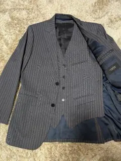 バーバリー　BURBERRY　ブラックレーベル　ストライプ 　2ピーススーツ