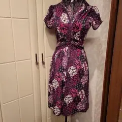 【フランス製】EGERIE 半袖ワンピース