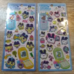 正規品　たまごっち 平成はっぴーフォン まめっち みみっち　2枚セット