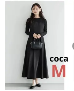 coca♡ドッキングワンピース　ブラック　Mサイズ