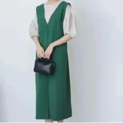 良品 センスオブプレイス ジャンパースカート М バレンタイン 節分 立春 雪冬