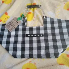 MARNI MARKET トートバッグ チェック柄のサムネイル