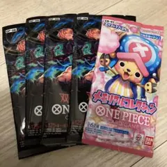 ONE PIECE カードゲーム 双璧の覇者　4パック　メモリアルコレクション1