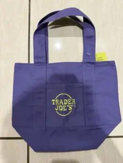 TRADER JOE'S エコバッグ 紫色