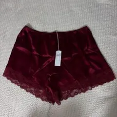Intimissimi レースショートパンツ BEET RED Lのサムネイル