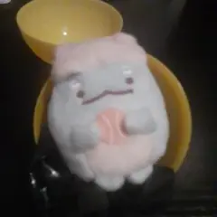 すみっコぐらし　復刻カプセルてのりぬいぐるみ　とかげ
