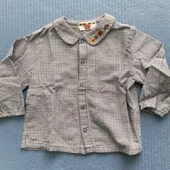 【ベビー服】MIKI HOUSE（ミキハウス）◆＜サイズ80＞チェックシャツ