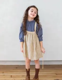 SOORPLOOM Eloise pinfore 5y 110 美品 リネンのサムネイル