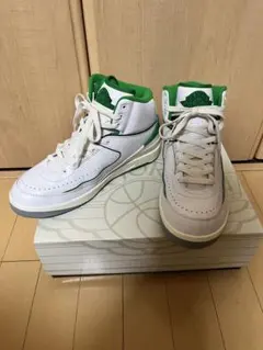 NIKE エアジョーダン 2 ホワイト/グリーン