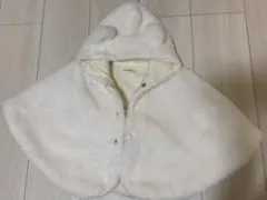 ブランシェス くま耳ボワケープ オフホワイト