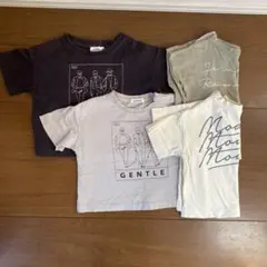 ペアマノン　Tシャツ4点セット　80