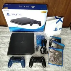SONY PS4 CUH-2200A 500GB 本体 コントローラー2個付き