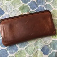 genten  がま口　長財布