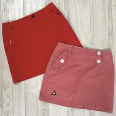 【セット販売】le coq sportif ゴルフウェア スカート