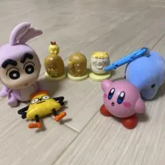 クレヨンしんちゃん すみっコぐらし カービィ その他 フィギュア まとめ売り