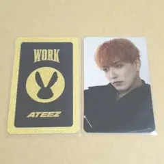 ATEEZ ホンジュン WORK トレカ mito トレカケース popup