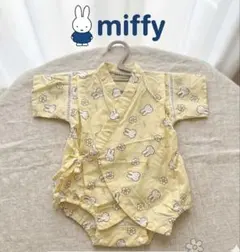 【美品】Miffy ミッフィー 甚平ロンパース 60cm 1回短時間着用
