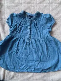 GAP デニムノースリーブワンピース