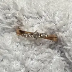 canal4℃ リング　K10 ピンクゴールド