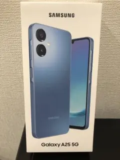 ギャラクシー　GALAXY A25 5Gスマートフォン SIMフリー　ブルー