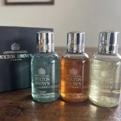 【新品未使用】MOLTON BROWN バス&シャワージェル 3本セット