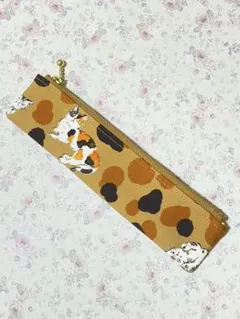 スリムペンケース ペンケース 猫柄ポーチ