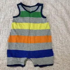 babyGAP ボーダー ロンパース 3-6ヶ月のサムネイル