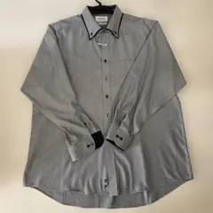 LES MUES グレー メンズシャツ4Lクリーニング済