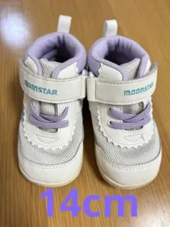 【美品】モンスター moonSTAR スニーカーシューズ14cm