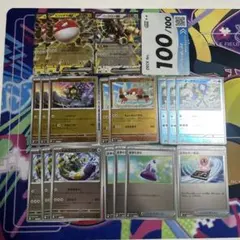 スタートデッキ100 ビリリダマex ミラー　バッフロンex ミラー　まとめ売り